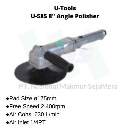 [EZM.1042913] U-585 U-Tools 8" Angle Polisher