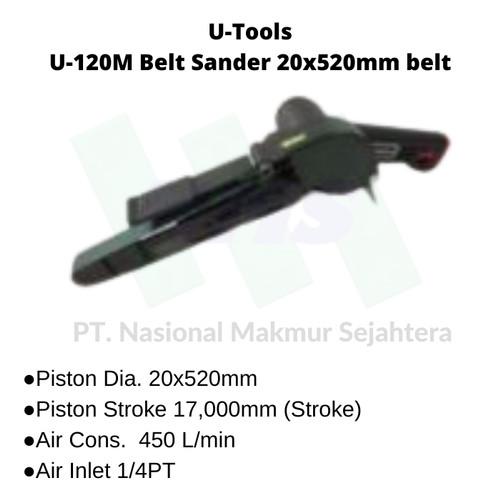 [EZM.1042914] U-120M U-Tools Belt Sander 20x520mm belt