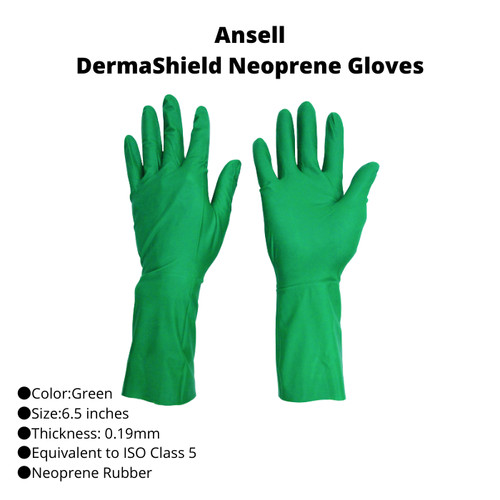 [EZM.1042936] TRUSCO 787-1686 DermaShield Neoprene Gloves