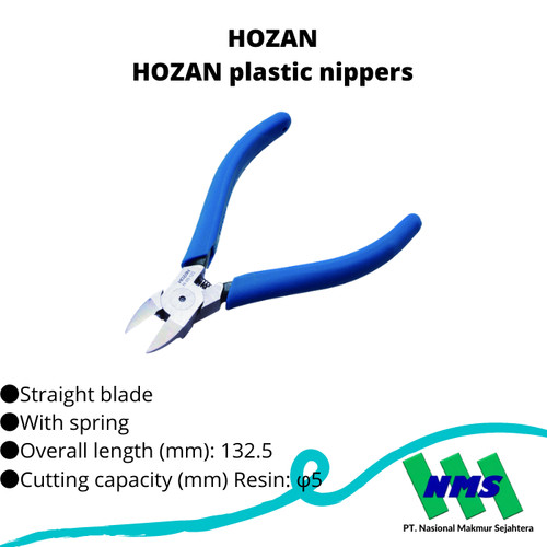 [EZM.1042946] TRUSCO 828-5006 HOZAN plastic nippers