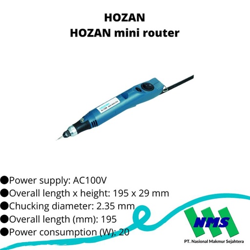 [EZM.1042949] TRUSCO 768-0929 HOZAN mini router