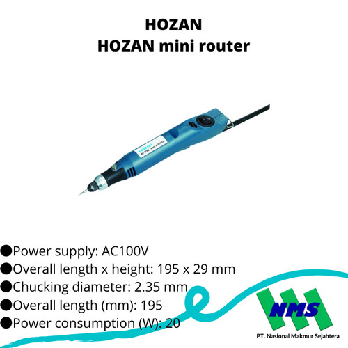 [EZM.1042949] TRUSCO 768-0929 HOZAN mini router