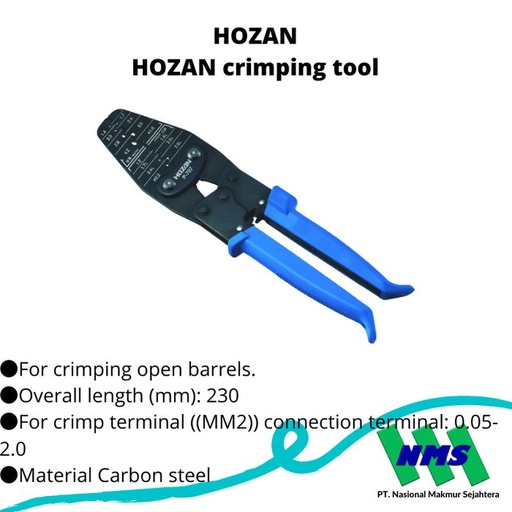 [EZM.1042955] TRUSCO 436-2683 HOZAN crimping tool P-707