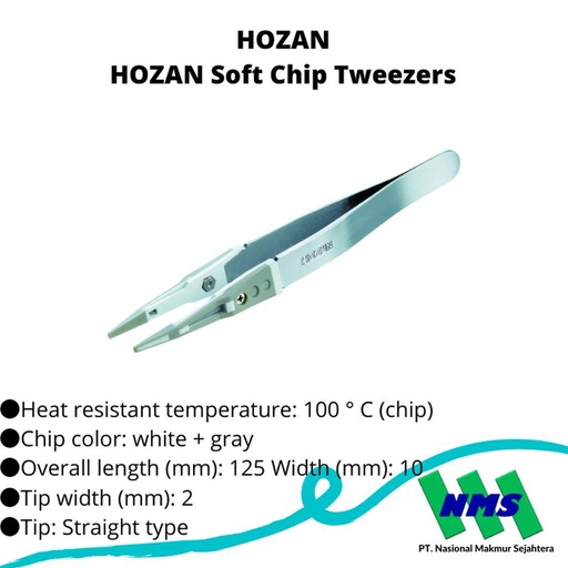 [EZM.1042960] TRUSCO 404-7141 HOZAN Soft Chip Tweezers