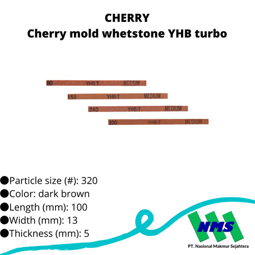 [EZM.1042963] TRUSCO 121-8671 Cherry mold whetstone YHB turbo-2