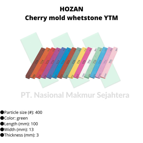 [EZM.1042966] TRUSCO 121-8107 Cherry mold whetstone YTM