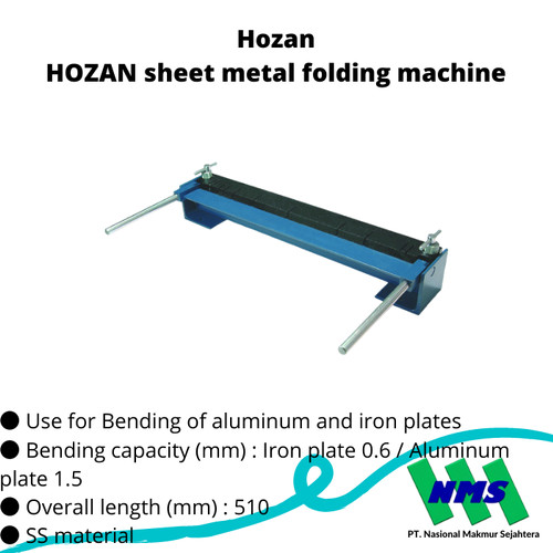 [EZM.1042995] TRUSCO 370-7903 HOZAN sheet metal folding machine K-130