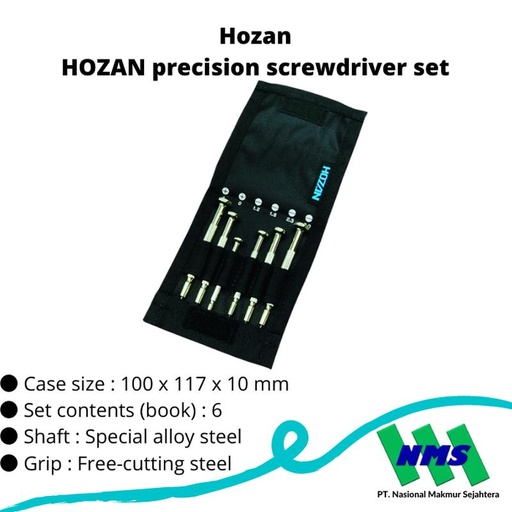 [EZM.1043003] TRUSCO 344-8436 HOZAN precision screwdriver set D-20