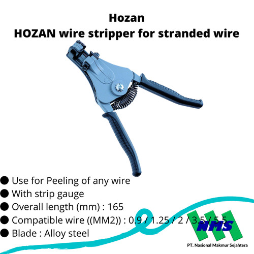 [EZM.1043009] TRUSCO 322-0044 HOZAN wire stripper for stranded wire P-90-C