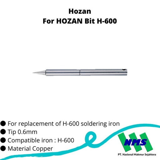 [EZM.1043013] HOZAN H-602 Soldering Iron Replacement Bit for H-600 305-9227