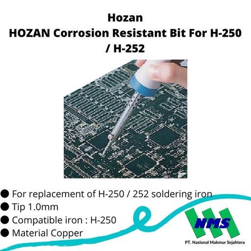 [EZM.1043014] TRUSCO 305-9189 HOZAN Corrosion Resistant Bit For H-250 / H-252