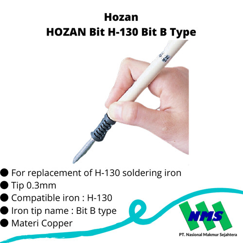 [EZM.1043015] TRUSCO 305-9154 HOZAN Bit H-130 Bit B Type H-133
