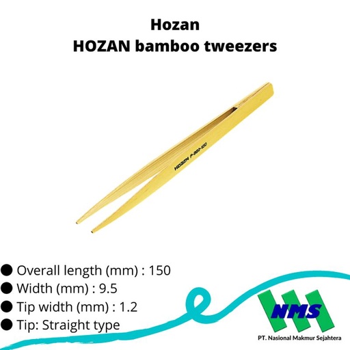 [EZM.1043020] TRUSCO 274-3191 HOZAN bamboo tweezers P-860-150