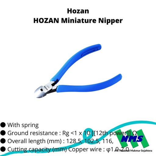 [EZM.1043034] TRUSCO 120-4785 HOZAN Miniature Nipper