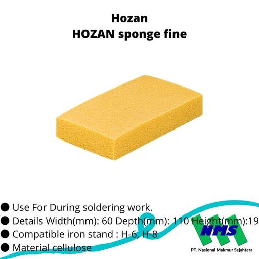 [EZM.1043035] TRUSCO 120-4505 HOZAN sponge fine H-108
