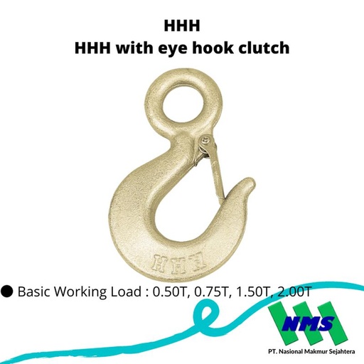 [EZM.1043056] TRUSCO 359-7610 HHH with eye hook latch