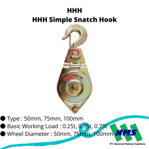 [EZM.1043088] TRUSCO 215-5486 HHH Simple Snatch Hook