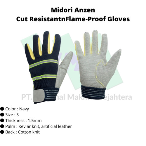 [EZM.1043098] TRUSCO 819-2548 Cut ResistantnFlame-Proof Gloves
