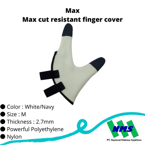 [EZM.1043115] TRUSCO 416-9743 Max cut resistant finger cover MT737-M