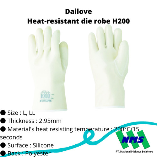 [EZM.1043135] TRUSCO 324-7333 Heat-resistant die robe H200
