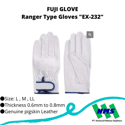 TRUSCO 334-5131 Ranger Type Gloves "EX-232"