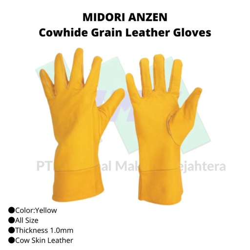 [EZM.1043166] TRUSCO 819-2541 Cowhide Grain Leather Gloves