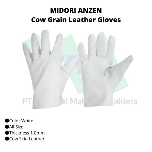 [EZM.1043170] TRUSCO 819-3314 Cow Grain Leather Gloves