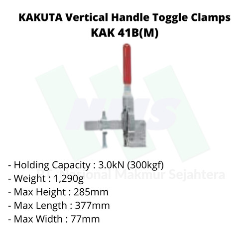 [EZM.1043179] KAKUTA Vertical Handle Toggle Clamps KAK 41B(M)