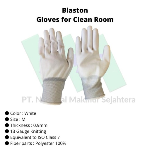 [EZM.1043229] TRUSCO 787-0817 Gloves for Clean Room-2