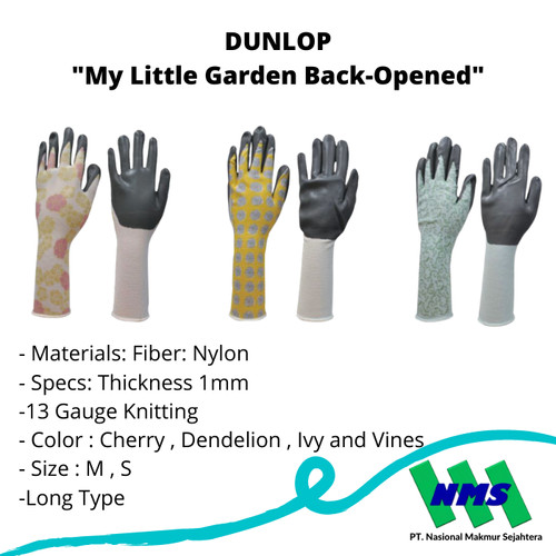 TRUSCO 787-1490 "My Little Garden Back-Opened"- Long Type-