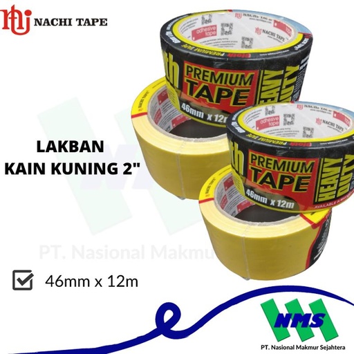 [EZM.1043264] Lakban Kain Nachi 2" (48mm x 12m)
