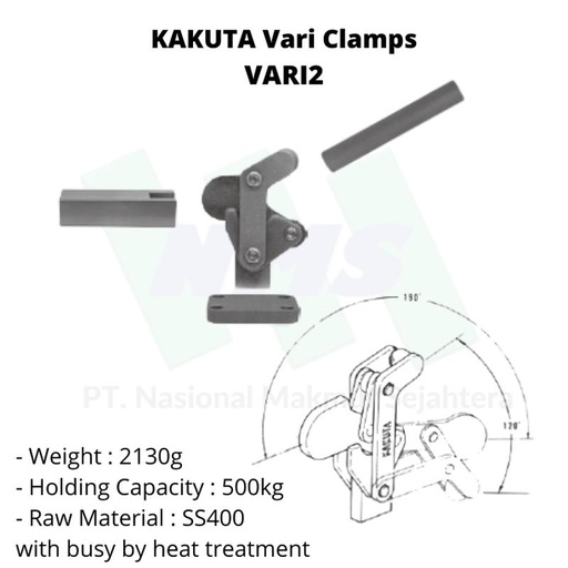 [EZM.1043372] KAKUTA Vari Clamps VARI2