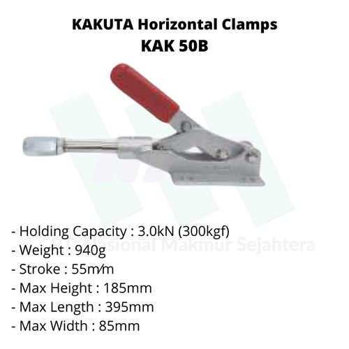 [EZM.1043393] KAKUTA Horizontal Clamps KAK 50B
