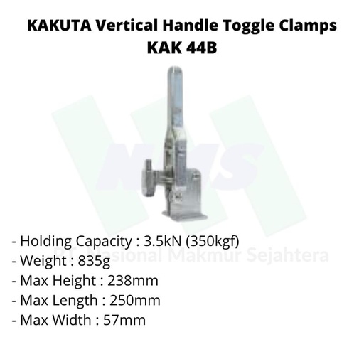 [EZM.1043398] KAKUTA Vertical Handle Toggle Clamps KAK 44B