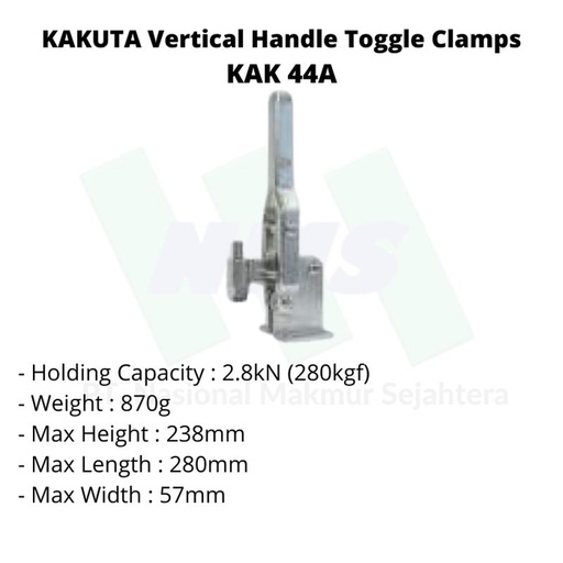 [EZM.1043399] KAKUTA Vertical Handle Toggle Clamps KAK 44A