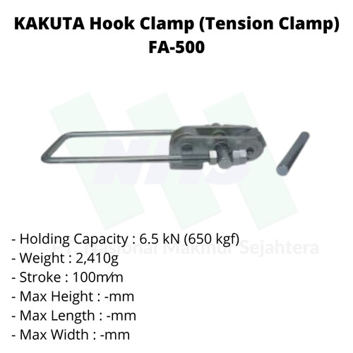 [EZM.1043481] KAKUTA Hook Clamp (Tension Clamp) FA-500