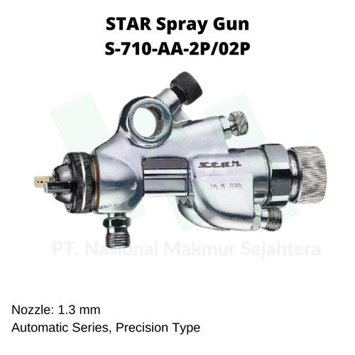 [EZM.1043510] STAR Spray Gun S-710-AA-2P/02P