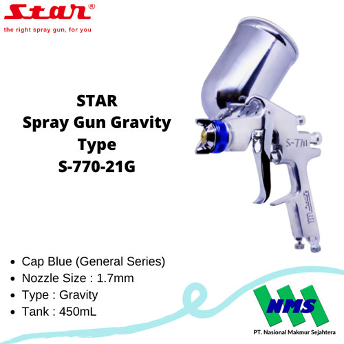 [EZM.1043518] STAR Spray Gun S-770-21G