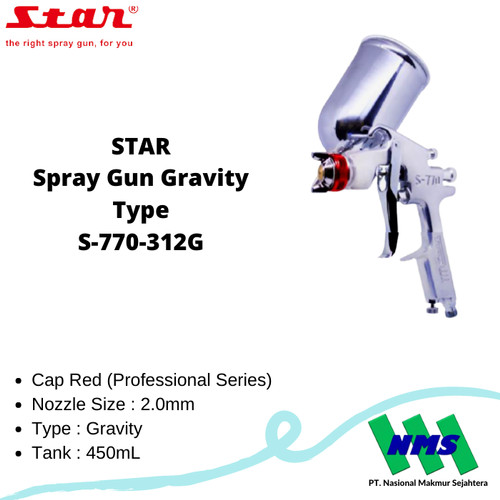 [EZM.1043520] STAR Spray Gun S-770-312G
