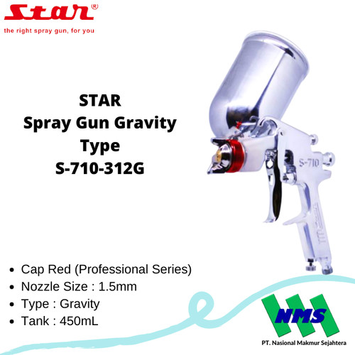 [EZM.1043525] STAR Spray Gun S-710-312G