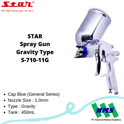 [EZM.1043530] STAR Spray Gun S-710-11G