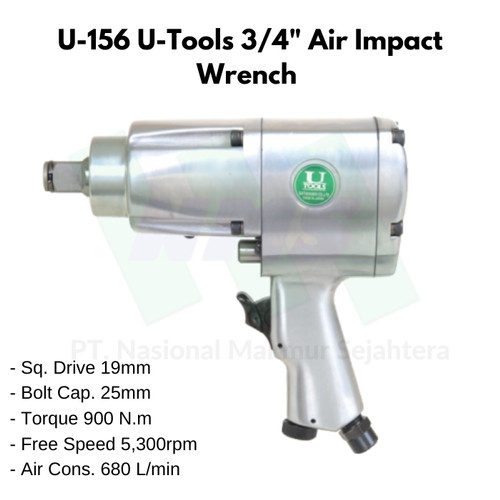 [EZM.1043557] U-156 U-Tools 3/4" Air Impact Wrench