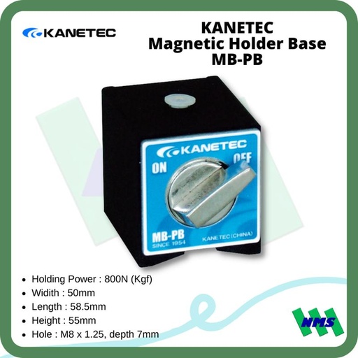 [EZM.1043900] Kanetec Measuring Tool Holder MB-PB
