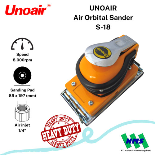 [EZM.1043975] Unoair Air Orbital Sander S-18
