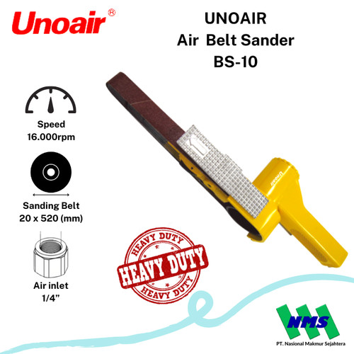 [EZM.1043979] Amplas Angin Air Belt Sander UNOAIR BS-10