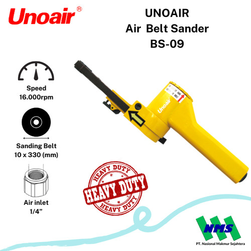 [EZM.1043980] Amplas Angin Air Belt Sander UNOAIR BS-09