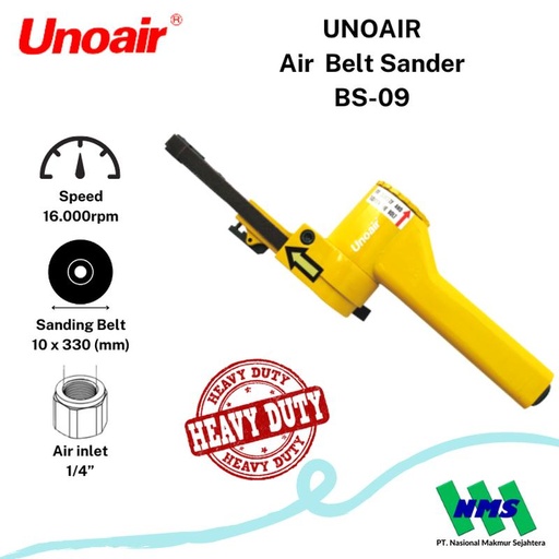[EZM.1043980] Amplas Angin Air Belt Sander UNOAIR BS-09