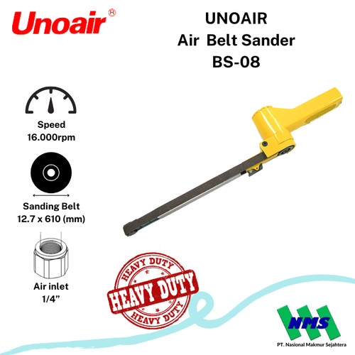 [EZM.1043981] Amplas Angin Air Belt Sander UNOAIR BS-08