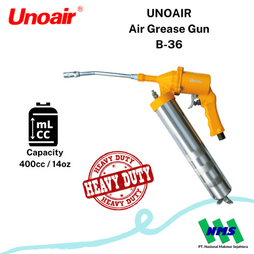 [EZM.1043983] Pompa Tangan Tembakan Gemuk Angin Air Grease Gun UNOAIR B-36
