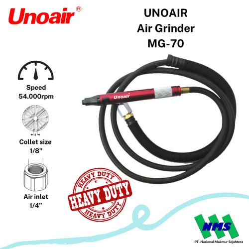 [EZM.1043995] Gerinda Tangan Angin Air Micro Grinder UNOAIR MG-70